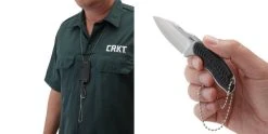 CRKT 2804 Civet Drop Point Veitsi -Bergner Store 2804 civet drop point feature 3 neck shot web large6 769 1603 d7e