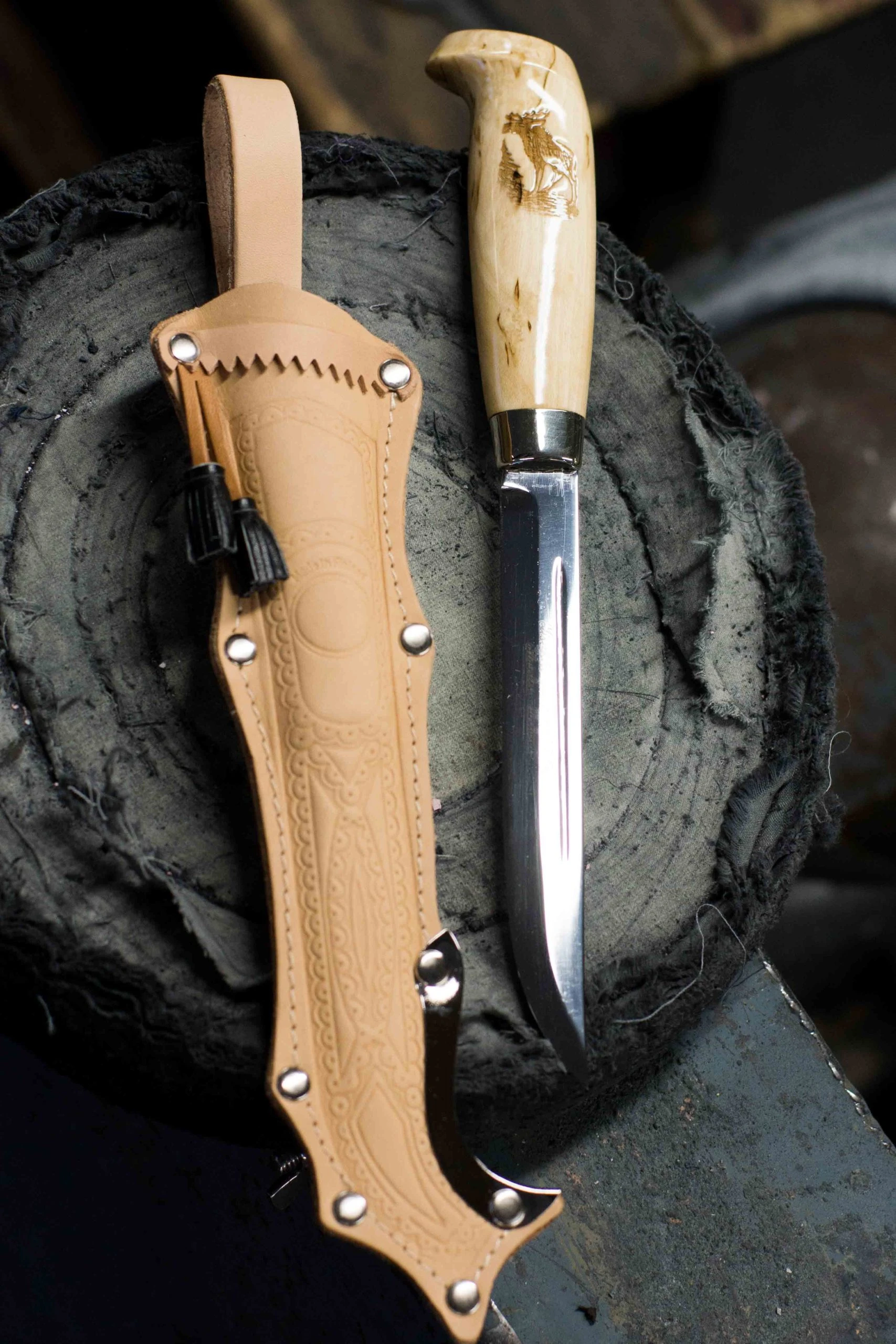 Iisakki Järvenpää Hirvijahtipuukko 7389-0 8 Iisakki Järvenpää Hirvijahtipuukko 7389-0 - Image 6