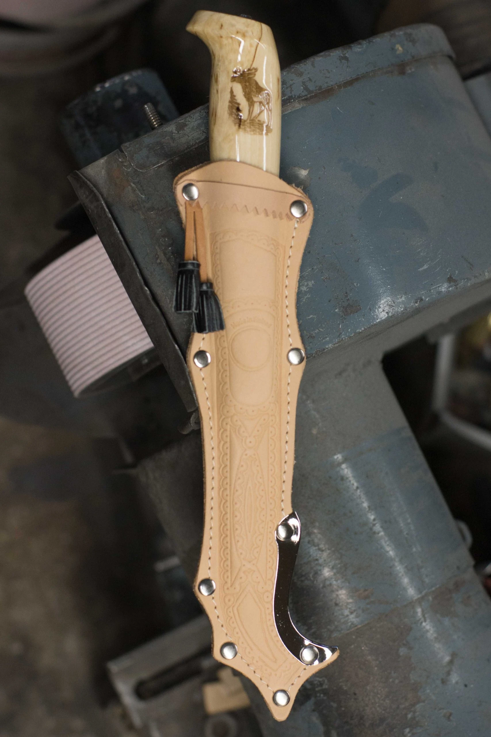 Iisakki Järvenpää Hirvijahtipuukko 7389-0 5 Iisakki Järvenpää Hirvijahtipuukko 7389-0 - Image 3